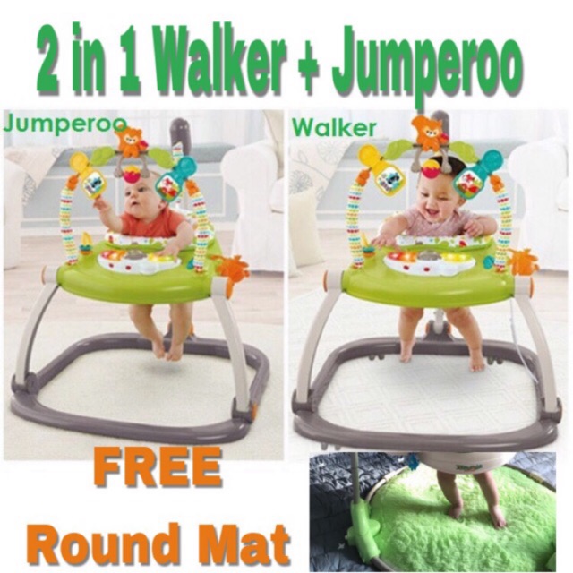 jumperoo and walker