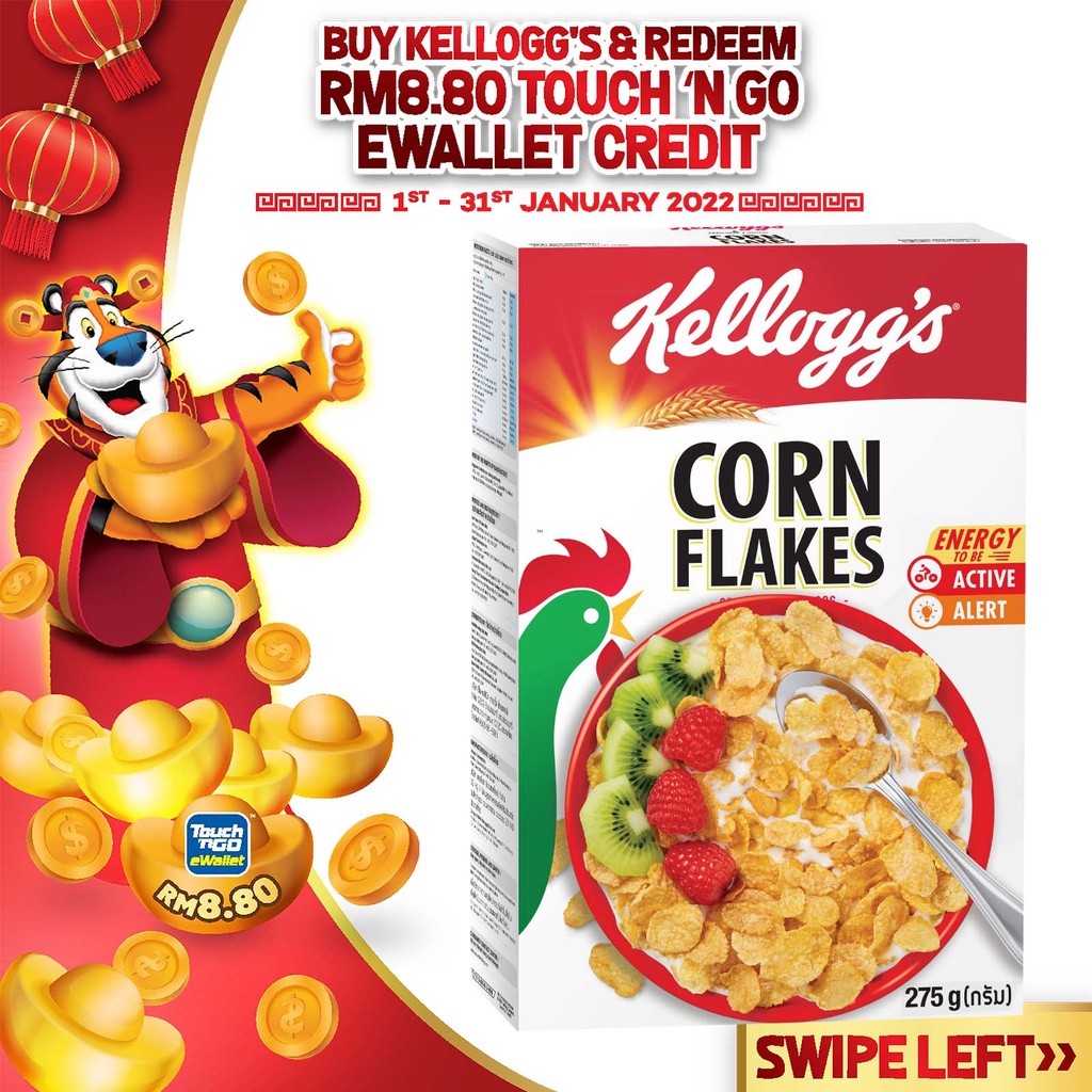 Kellogg's Cornflakes (275g) | Shopee Malaysia