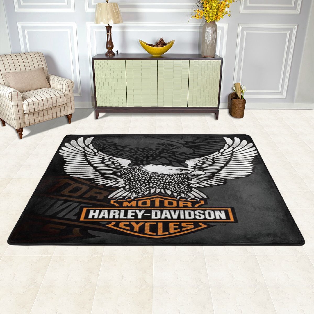 Harley-Davidson Rug Entry Door /Floor Mat Rug 18" x 27" 