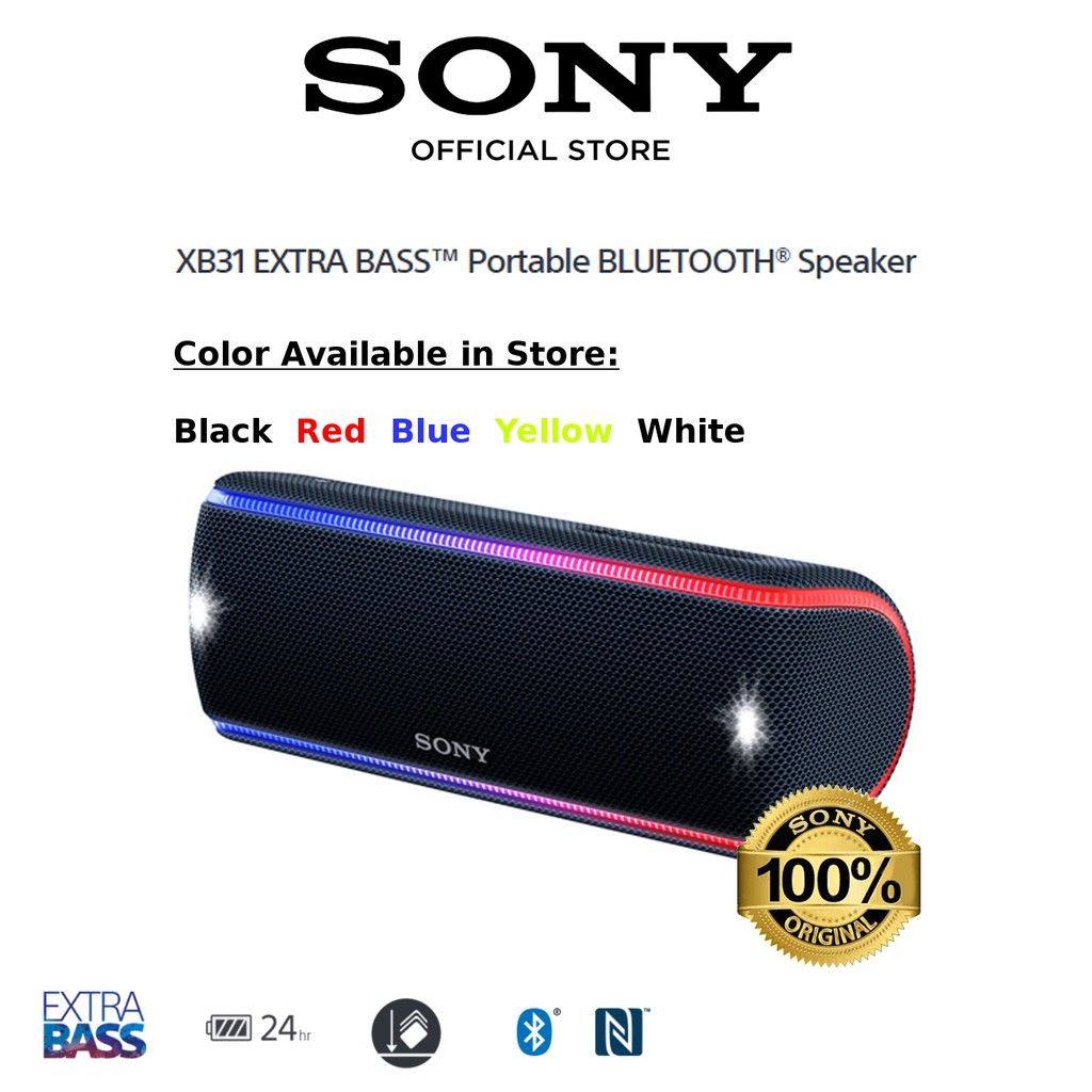 sony srs xb31 waterproof