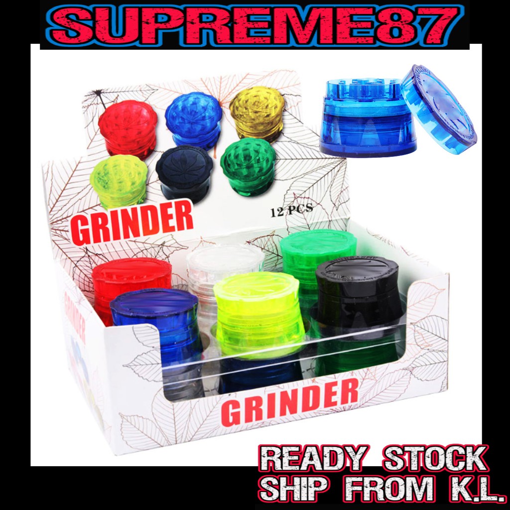 Plastic Grinder Diameter 55 MM 4 Layers