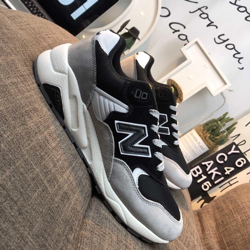 New Balance 580 Men And Women S Shoes High Quality Retro Jogging Black Shoes Shopee Malaysia