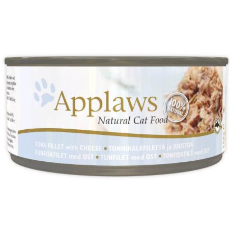 Applaws Cat Tin Tuna Fillet With Cheese (156g) 