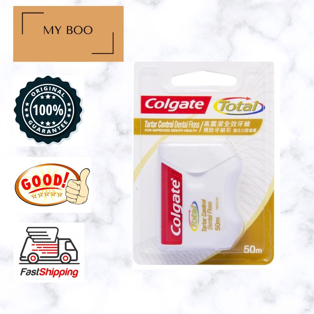 COLGATE Dental Floss 50m Shopee Malaysia