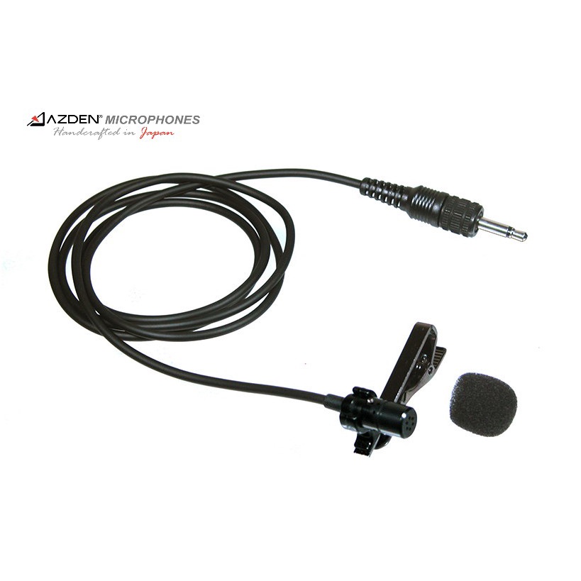 Azden EX50 OmniDirectional lapel Microphone with Screw Down Mini Plug