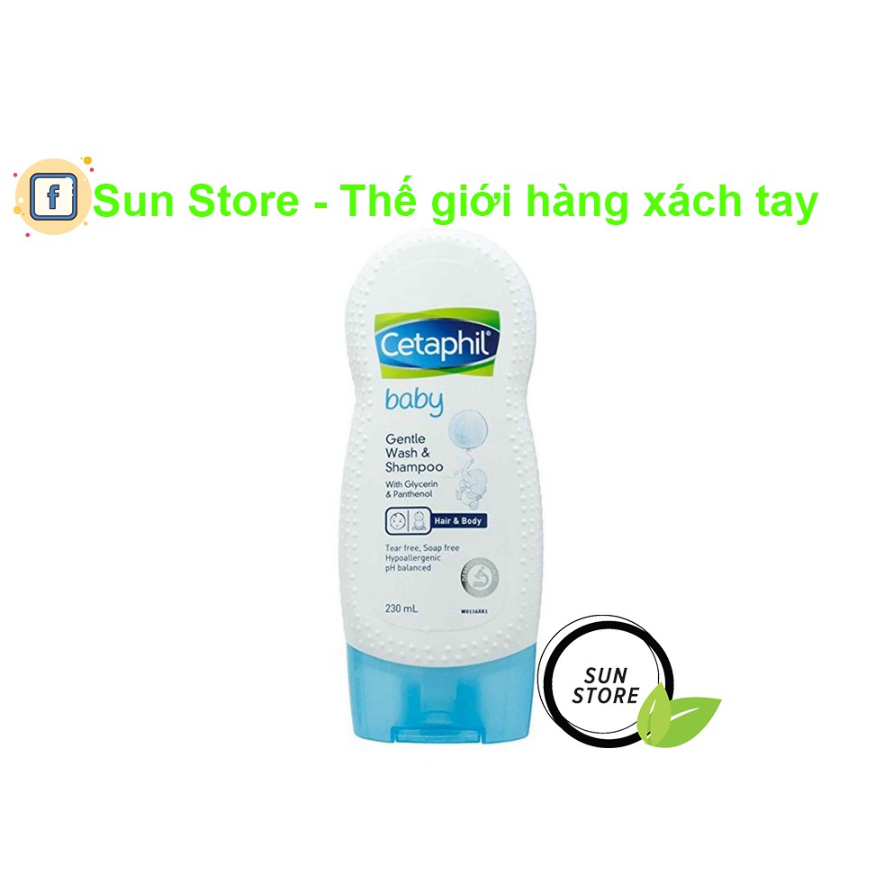 Cetaphil baby shower gel 230ml Shopee Malaysia
