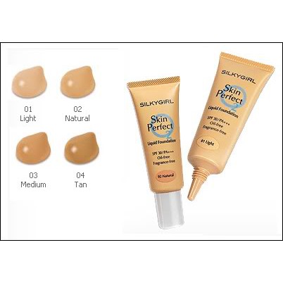 silkygirl liquid foundation
