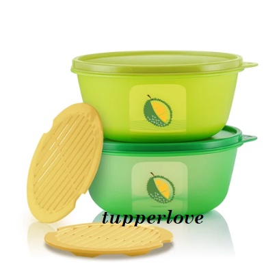❤READYSTOCK❤ Tupperware Ultimate Durian Keeper Set (2) Durian Container