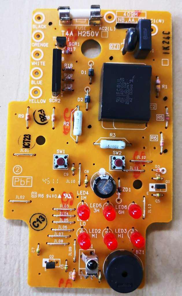 KDK/PANASONIC Remote Control Wall Fan PCB/Motherboard ...