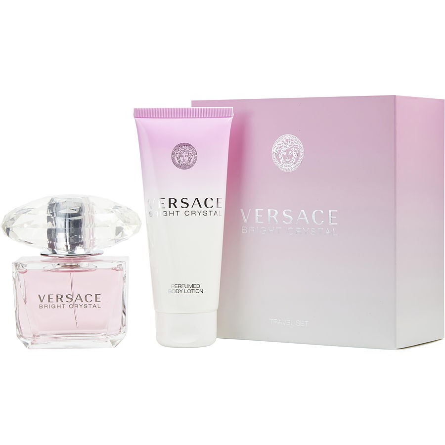 versace pink perfume gift set