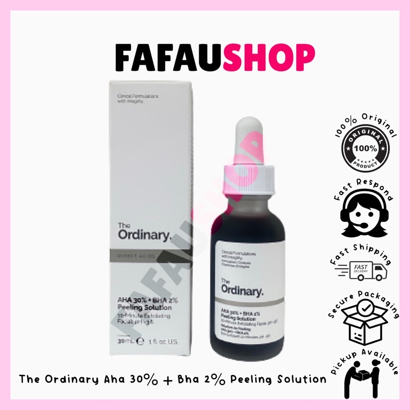 Buy Ready Stock The Ordinary Aha 30 Bha 2 Peeling Solution Seetracker Malaysia