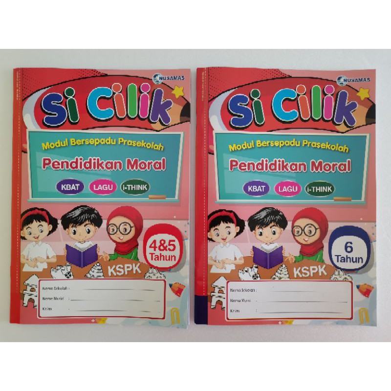 2021 Buku Latihan Si Cilik Modul Bersepadu Prasekolah Pendidikan Moral Kspk Shopee Malaysia