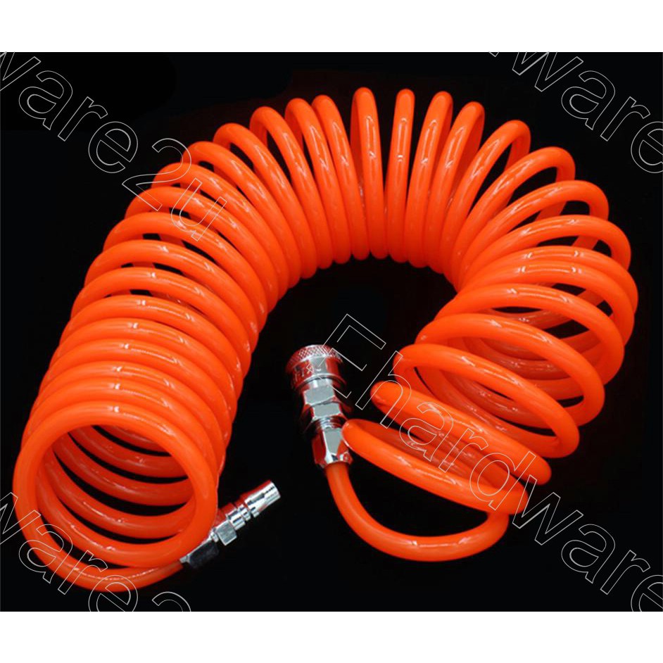 Polyurethane Recoiling PU Air Hose with Coupler (DPUTC) Shopee Malaysia