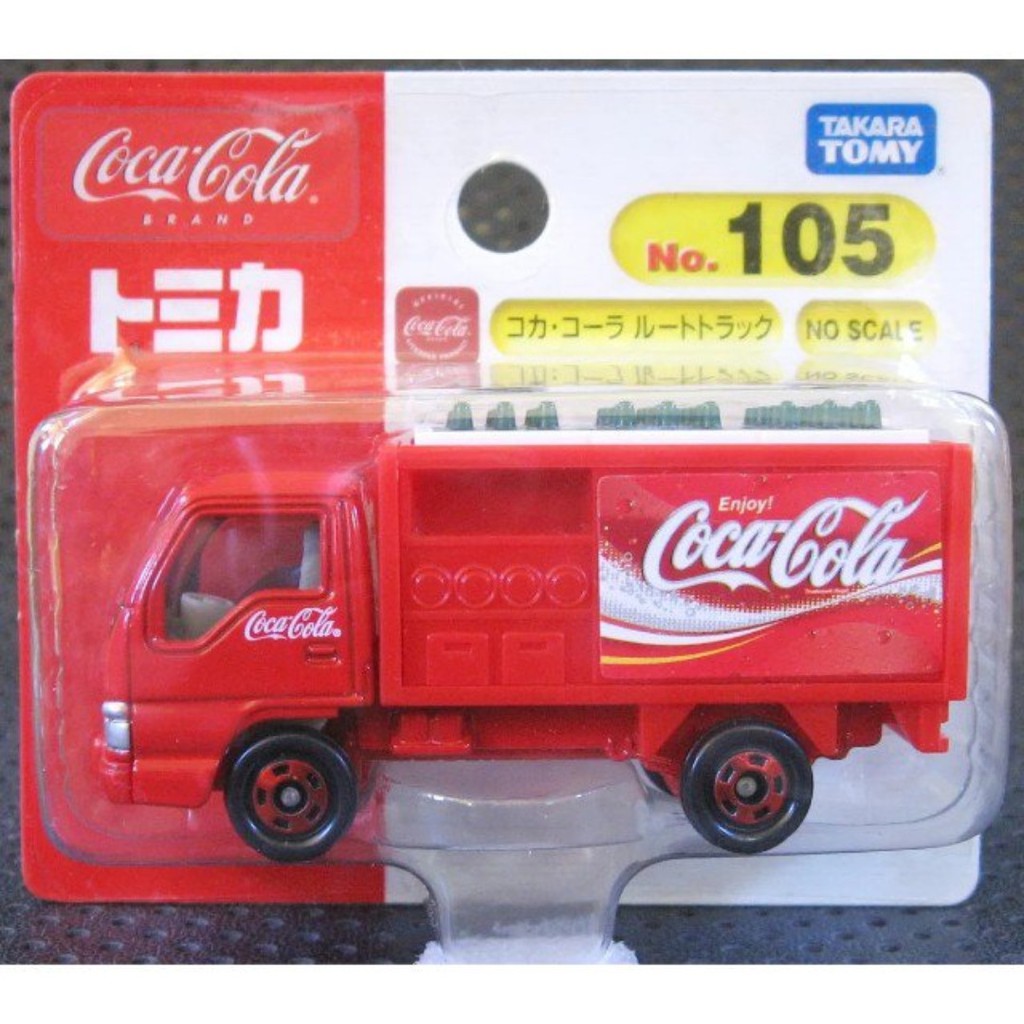 tomica coca cola truck
