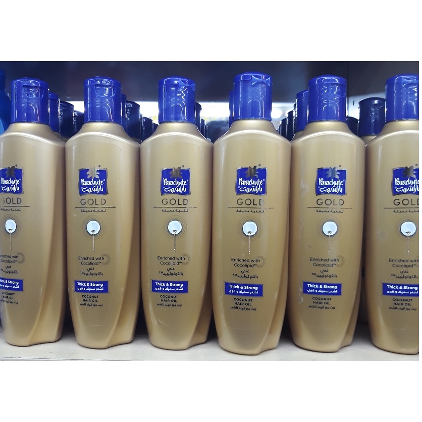 Parachute Gold Coconut Hair Oil -Thick & Strong 200ml 100% Natural  Readystock | Shopee Malaysia