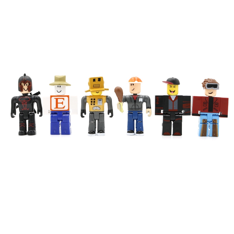 24pcs Set Roblox Games New 8cm Collection Doll Roblox Building Blocks Virtual World Game Robot World Action Figure Shopee Malaysia - doii roblox