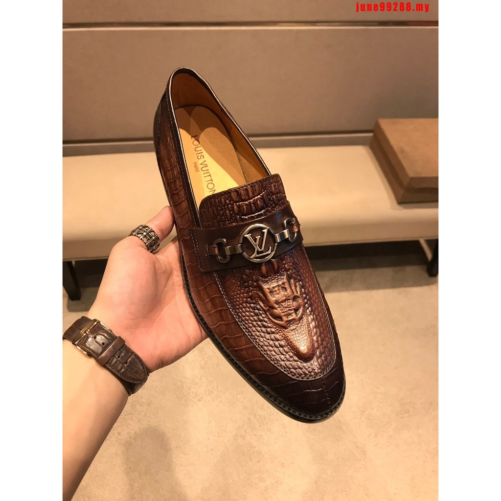 louis vuitton alligator shoes