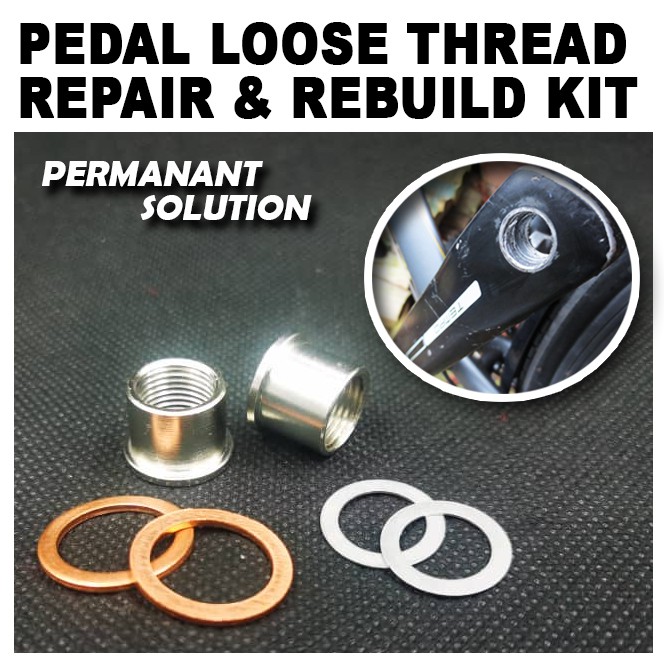 Pedal Bushing Repair Kit Procedure Park Tool