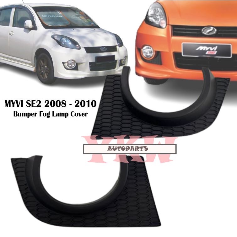 Perodua Myvi SE SE2 20082010 Spot Light Cover Fog Lamp Covers Bumper