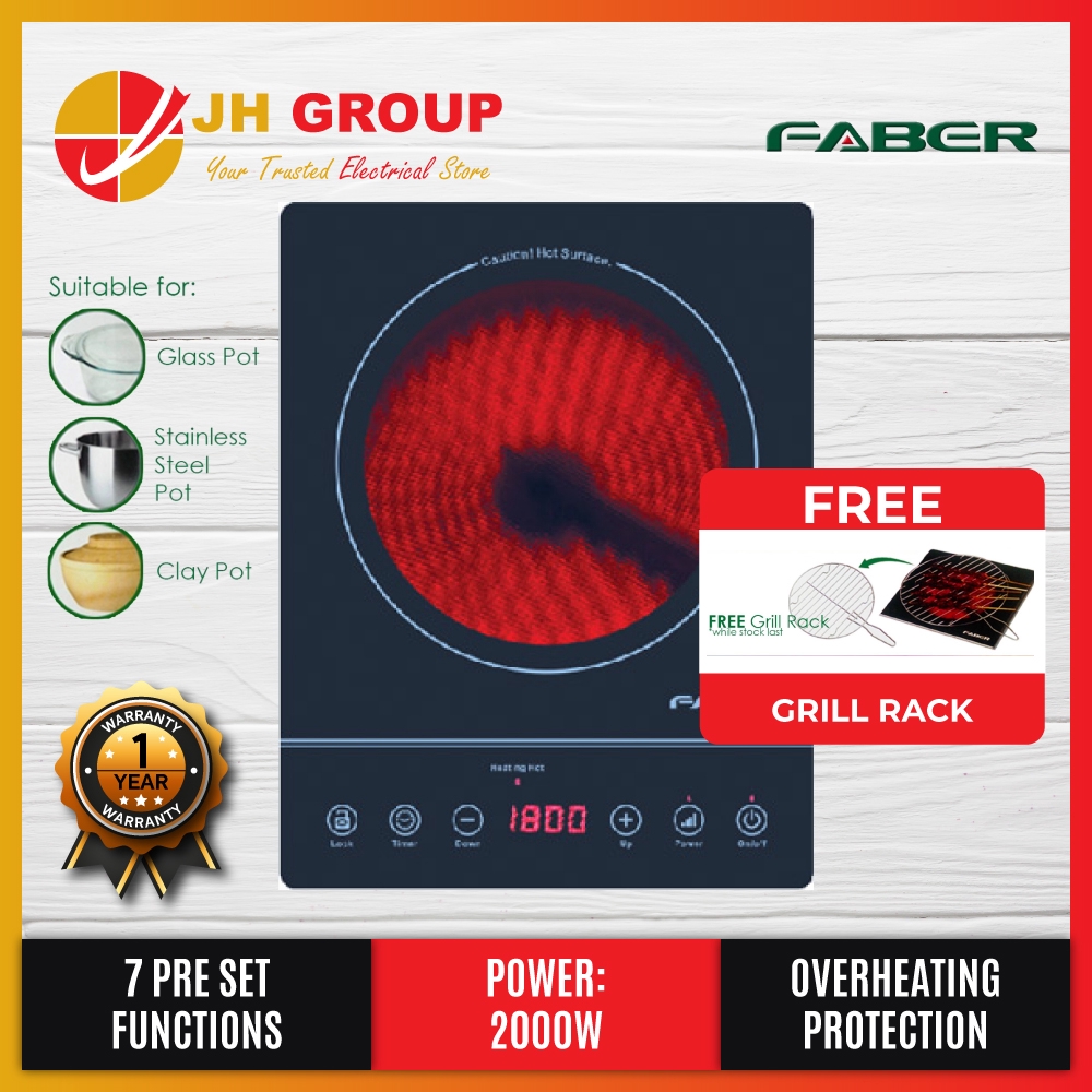 (NEW) FABER CERAMIC COOKER FCC FORNELLO 3000 / FORNELLO 2000 CERAMIC