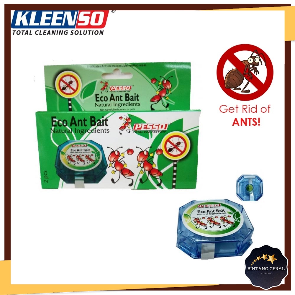 Pesso Eco Ant Bait (2pcs Pkt) Perangkap Semut Safe Selamat 