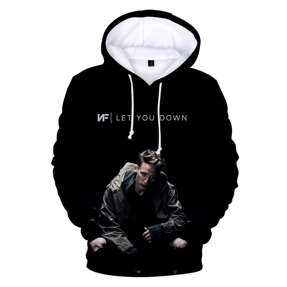 nf hoodie white