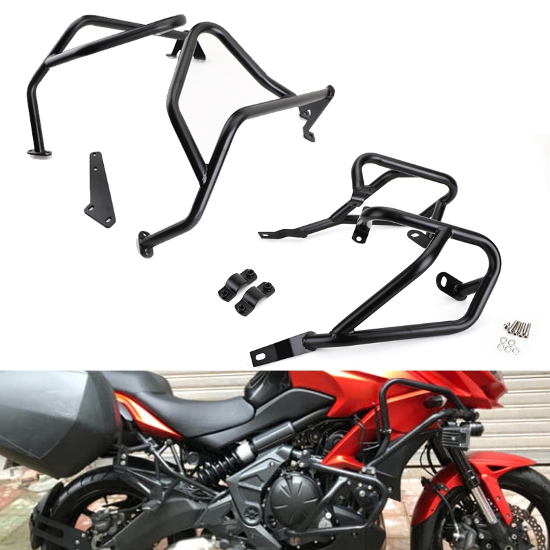 Areyourshop Motorcycle Crash Bar Engine Bumper for kawasaki KLE650 650 2015-2020 2019 | Shopee