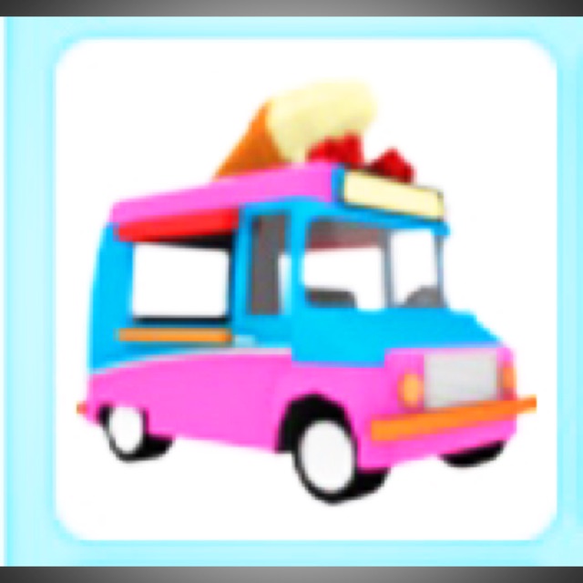 Adopt Me Ice Cream Truck Legendary Shopee Malaysia - roblox adopt me legendary vehicles