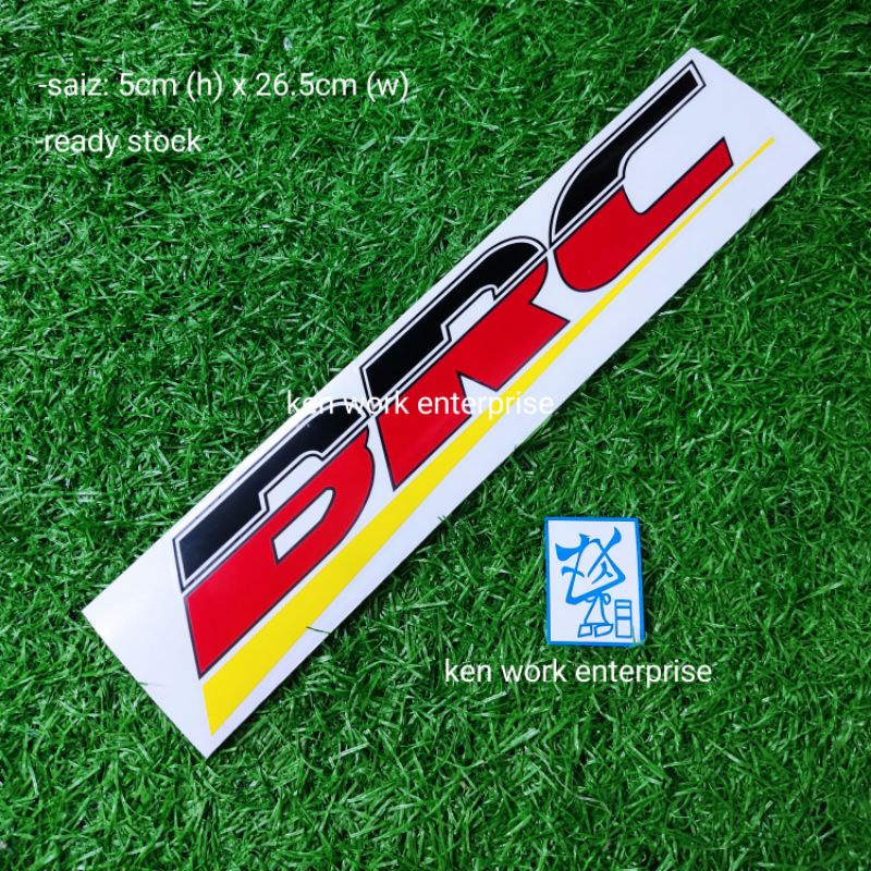 Sticker BRC car sticker Shopee Malaysia