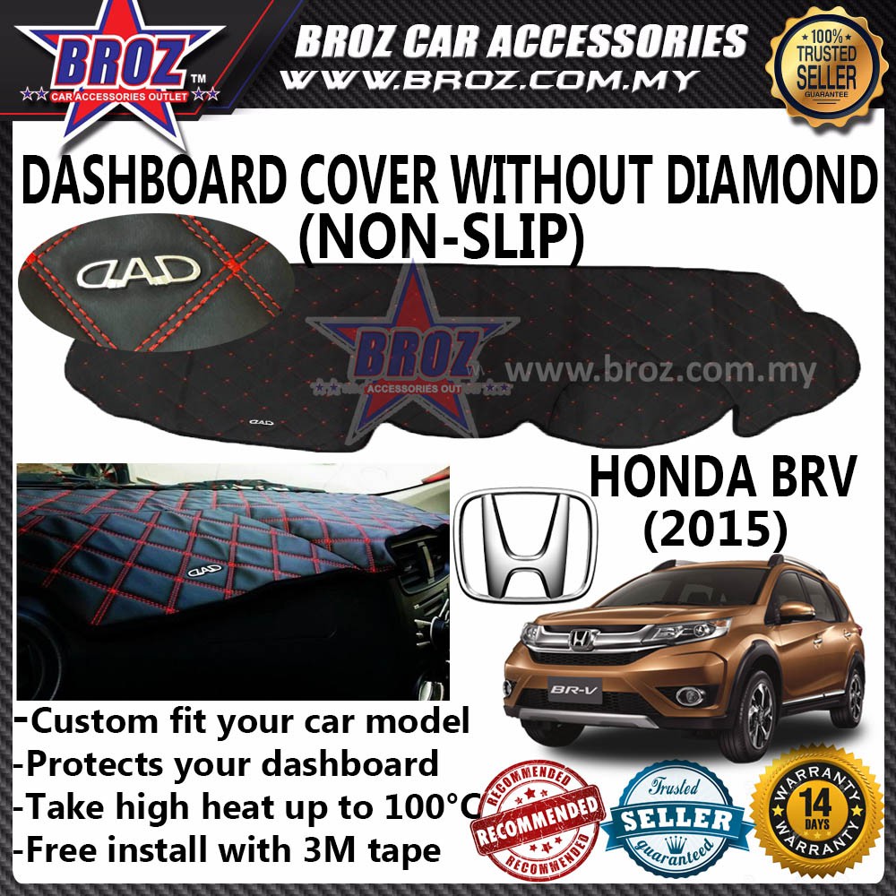 Non Slip Dashboard Cover without diamond for Honda BRV BR-V 