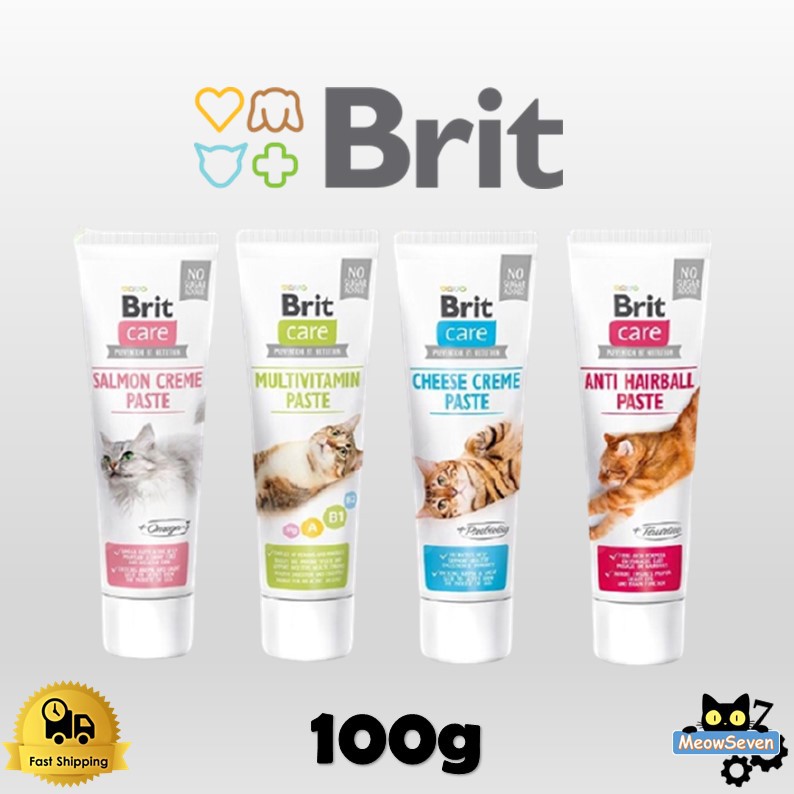 Brit Care Prevention By Nutrition Cat Paste / Supplement 100G (Salmon