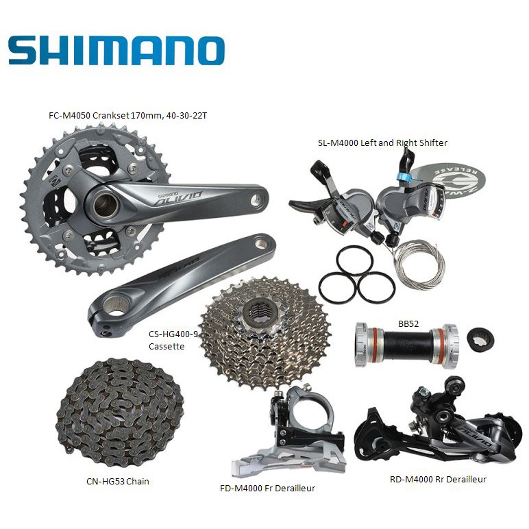 shimano alivio chain