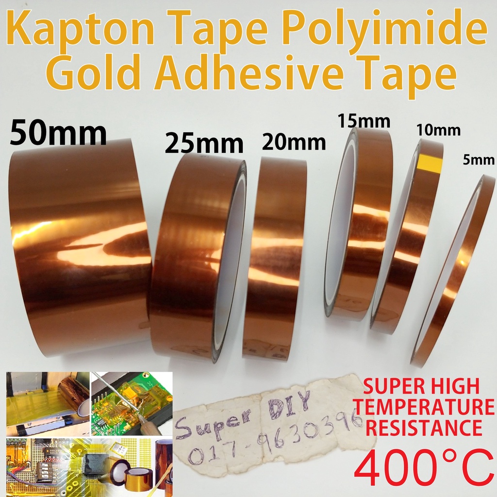 kapton-tape-bga-adhesive-high-temperature-gold-heat-resistant-polyimide