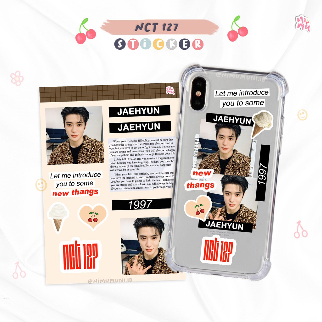 nct 127 aesthetic sticker shopee malaysia