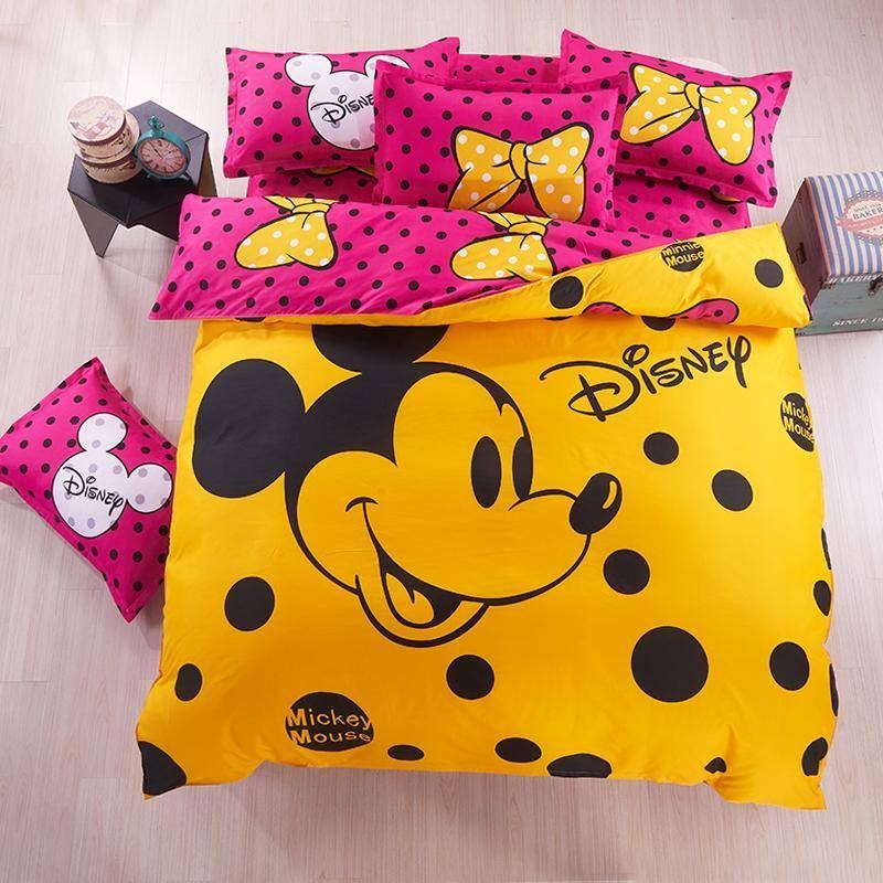 MICKEY MOUSE BED SHEET (KING SIZES) Shopee Malaysia