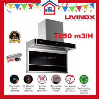livinox cooker hood lch copperplus 90ss