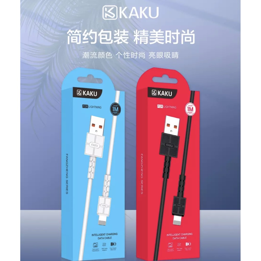 READY STOCK] KAKU KSC-293 FOUNDER SERIES MICRO USB,Type-C,Lightning(1M)  CHARGING DATA CABLE | Shopee Malaysia