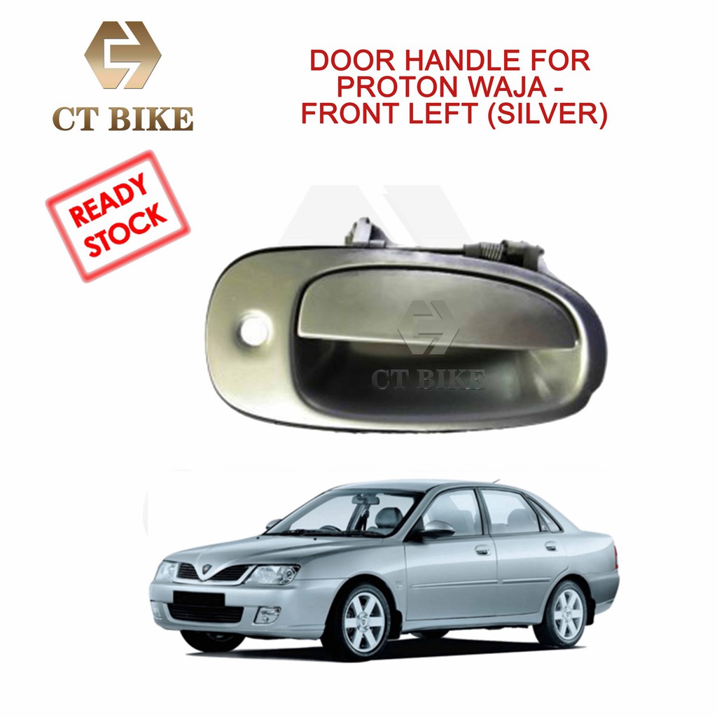 Door Handle For Proton Waja Front Left Silver Shopee Malaysia