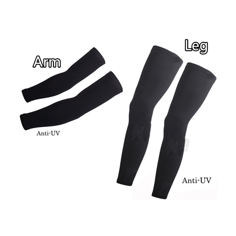 BikeDIY [LOCAL] 1pair Suncreen Arm Sleeve Cycling Camping Basketball ...