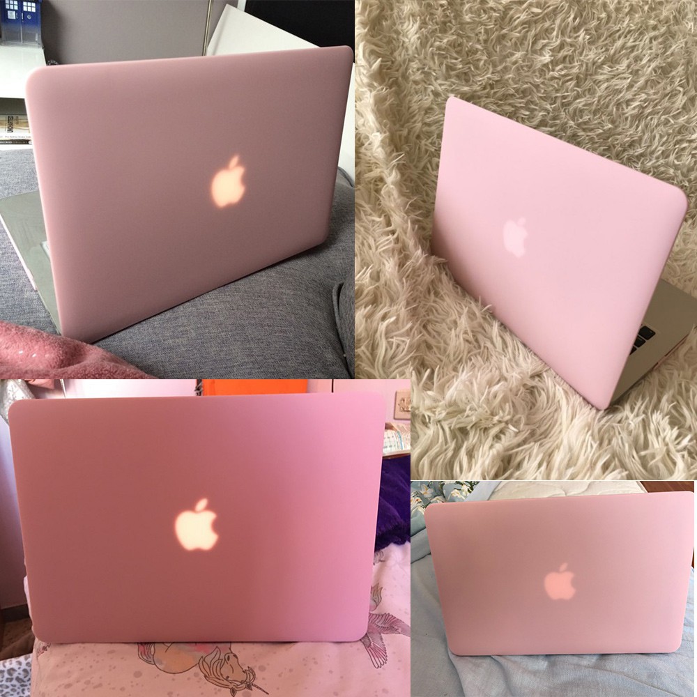 baby pink macbook pro case