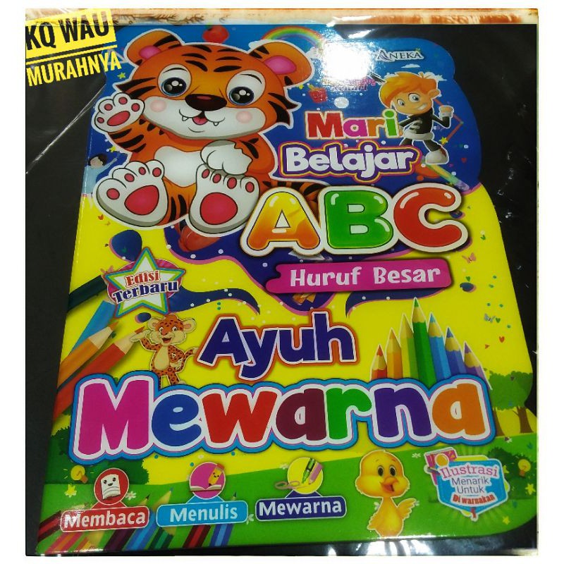 MARI BELAJAR ABC HURUF BESAR | Shopee Malaysia