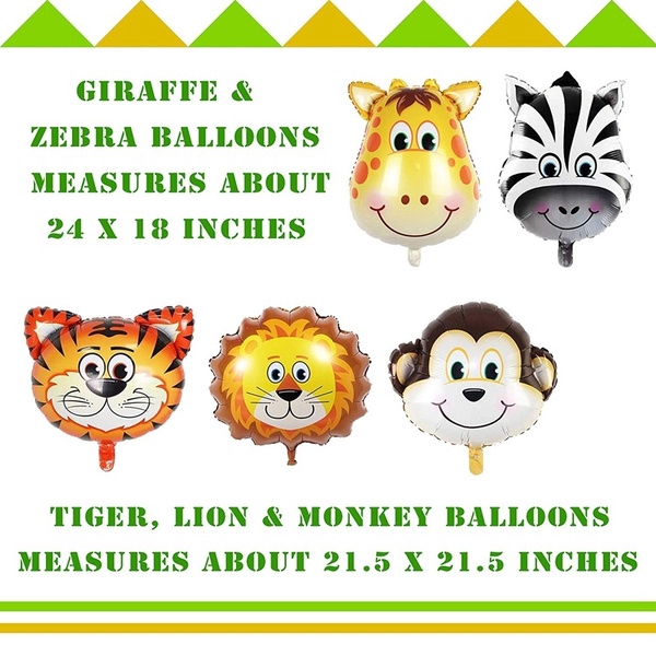 Birthday Party Banner Decoration Set New Animal Theme Wild One