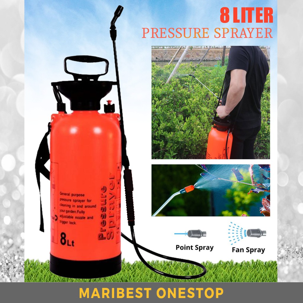 8LIT SPRAYER Garden Pressure Sprayer Hand Pump Sprayer Garden Sprayer