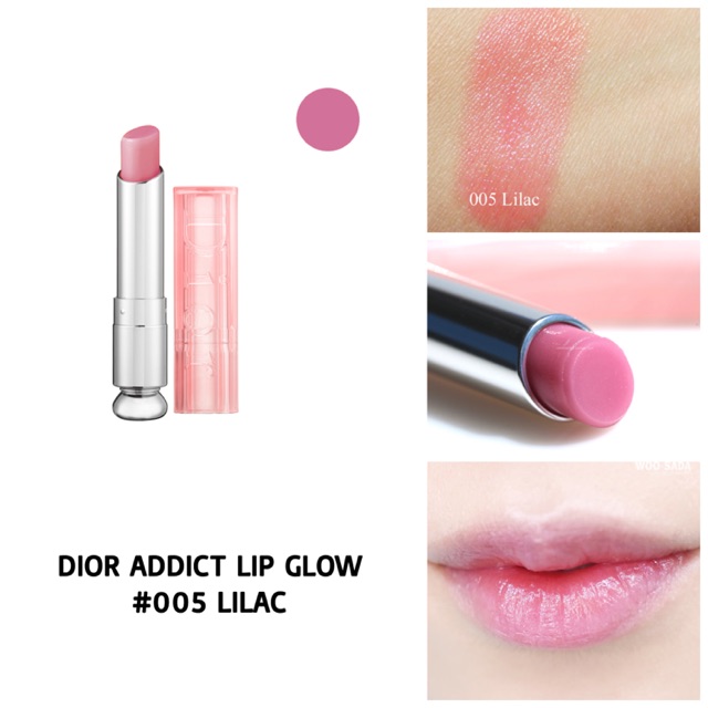 dior addict lip glow lilac