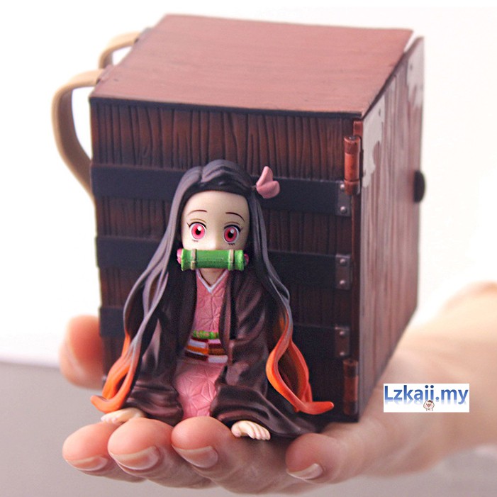 Demon Slayer Kimetsu no Yaiba Kamado Nezuko Anime Action PVC Figure Toy Box Gift 