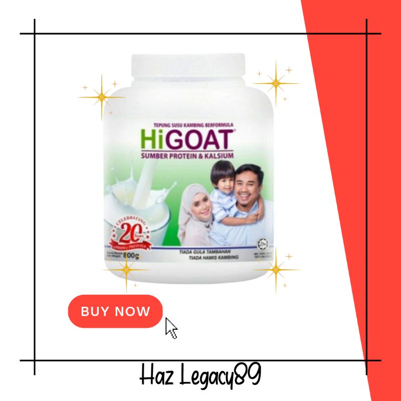 Buy Original Hi Goat Susu Kambing New Pack Minuman Kesihatan Keluarga Cergas Kencing Manis Jantung Seetracker Malaysia
