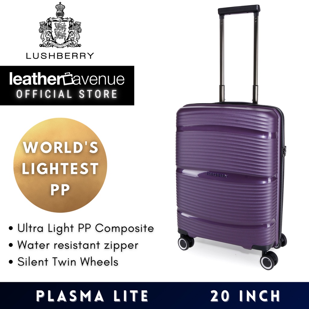 Lushberry PLASMA LITE (20") Unbreakable & Ultra Light PP Hand Carry
