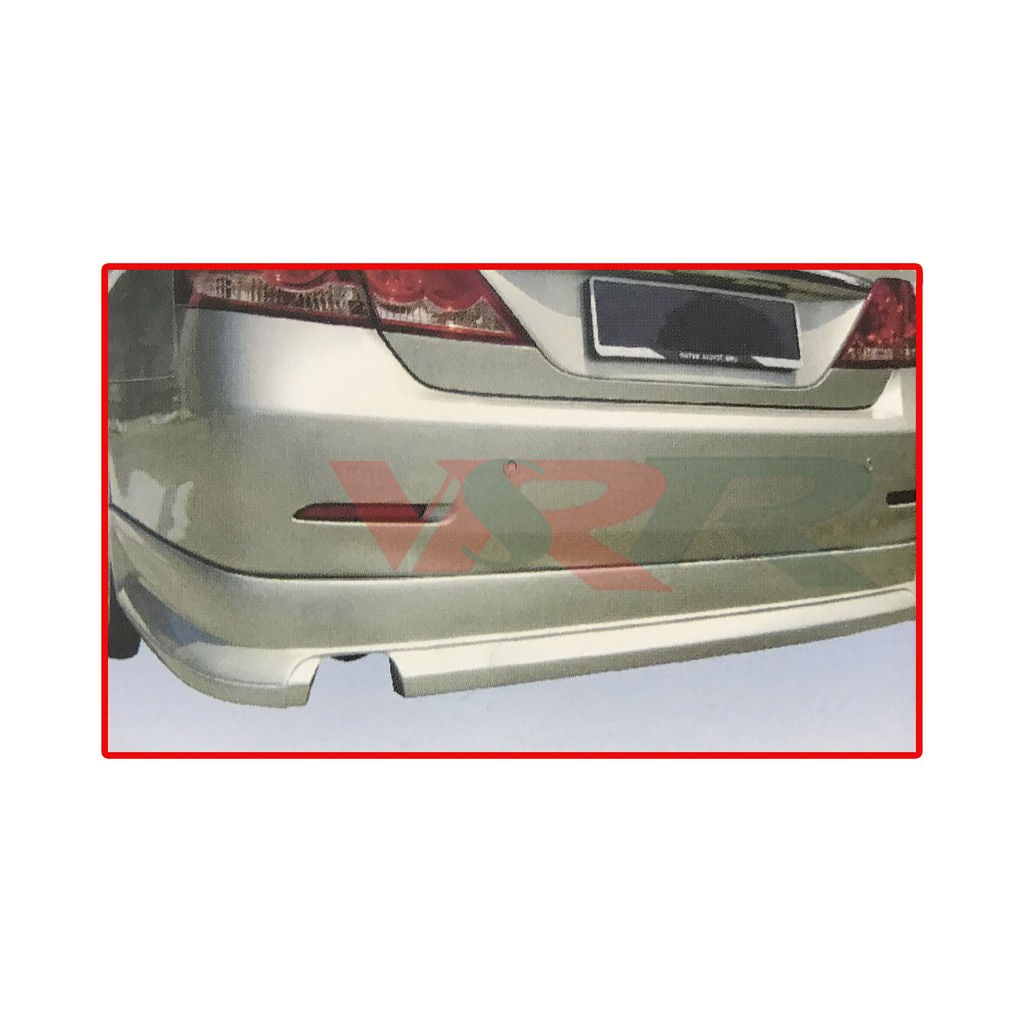 Toyota Camry XV40 ACV40 (2006 - 2011) WALD Rear Back Bumper Skirt ...