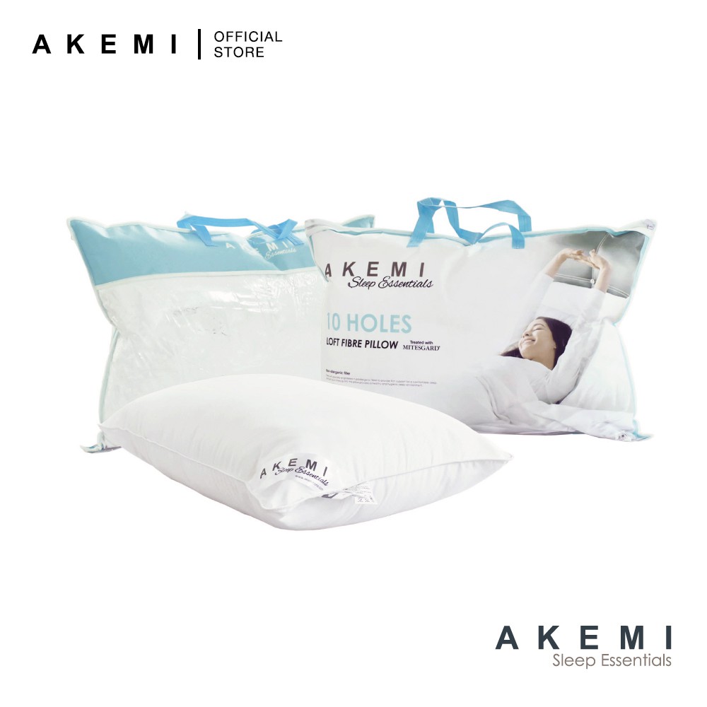 AKEMI Sleep Essentials 10 Holes Pillow