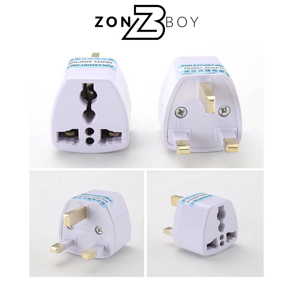Travel Adaptor Universal Adapter Plug 3 Pin Plug Malaysia Tourism